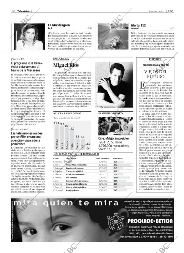 ABC SEVILLA 03-06-2003 página 88