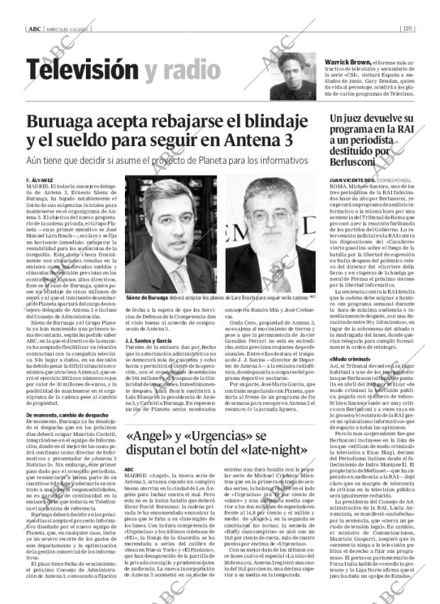 ABC MADRID 04-06-2003 página 119