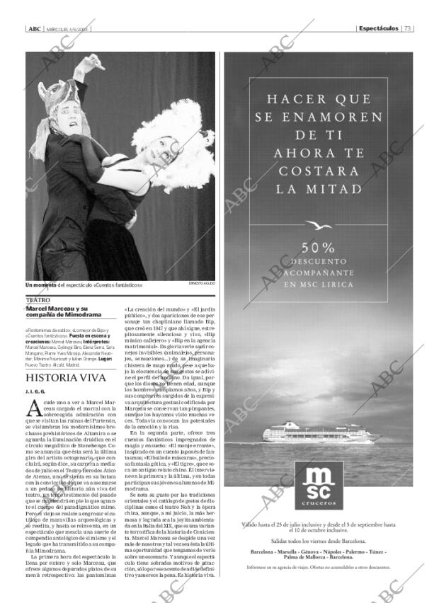 ABC MADRID 04-06-2003 página 73