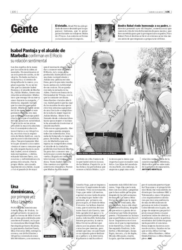 ABC MADRID 05-06-2003 página 100