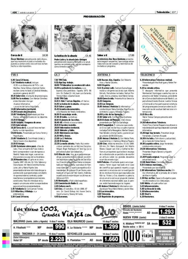 ABC MADRID 05-06-2003 página 107