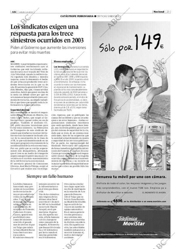 ABC MADRID 05-06-2003 página 23