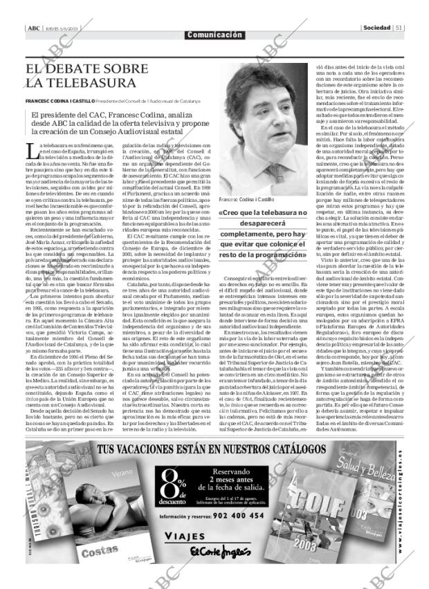 ABC MADRID 05-06-2003 página 51