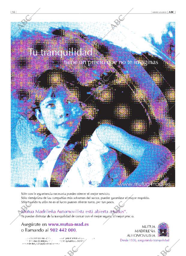 ABC MADRID 05-06-2003 página 56