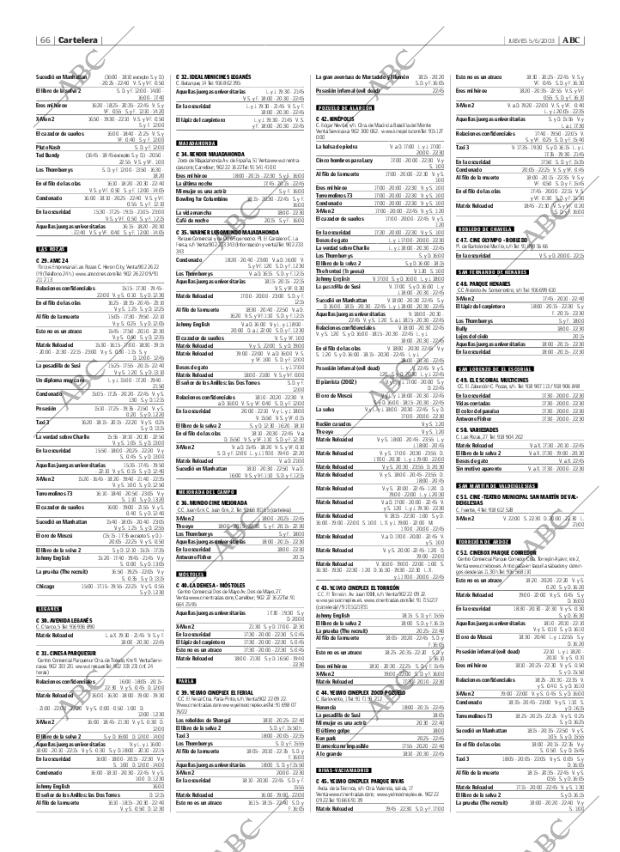 ABC MADRID 05-06-2003 página 66