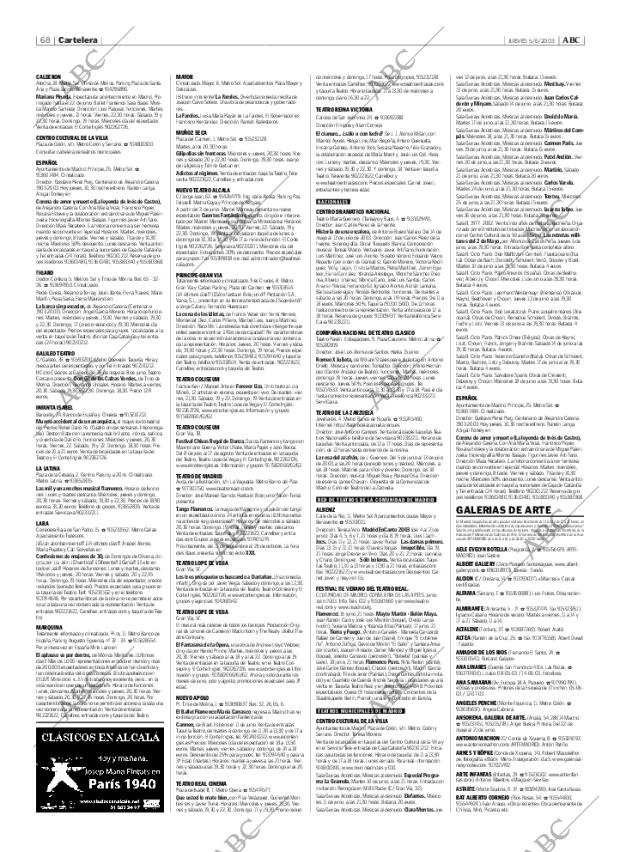 ABC MADRID 05-06-2003 página 68