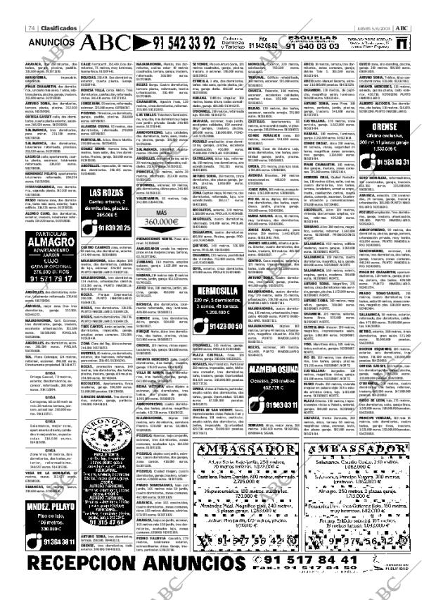 ABC MADRID 05-06-2003 página 74