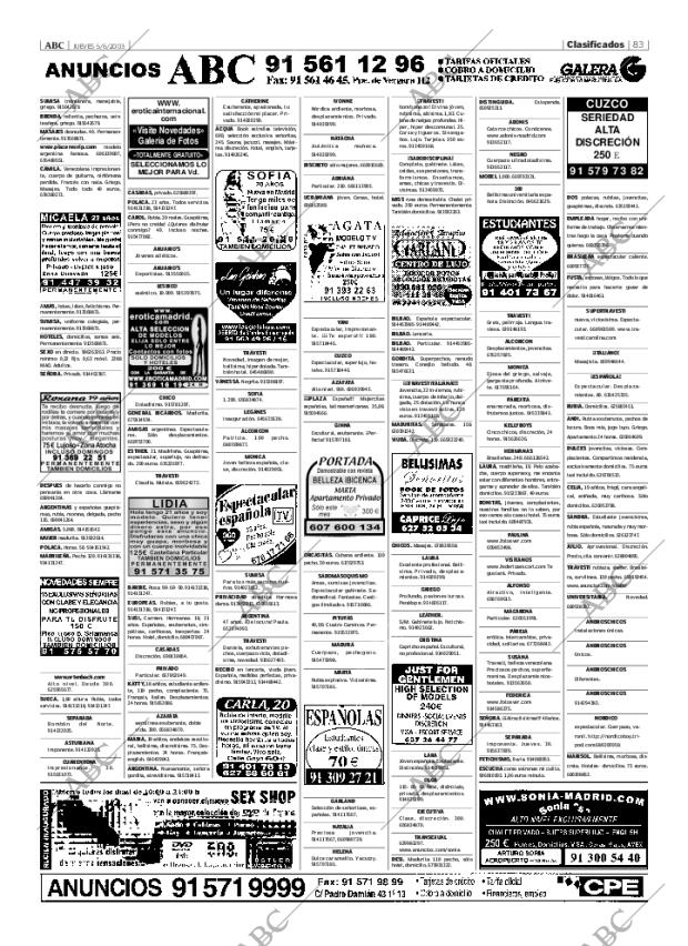 ABC MADRID 05-06-2003 página 83