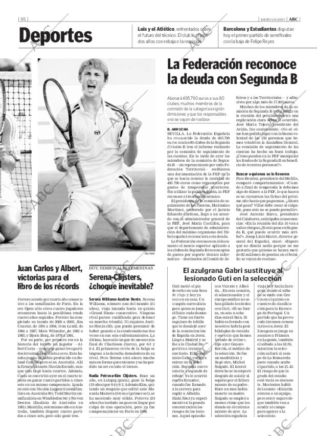 ABC MADRID 05-06-2003 página 95