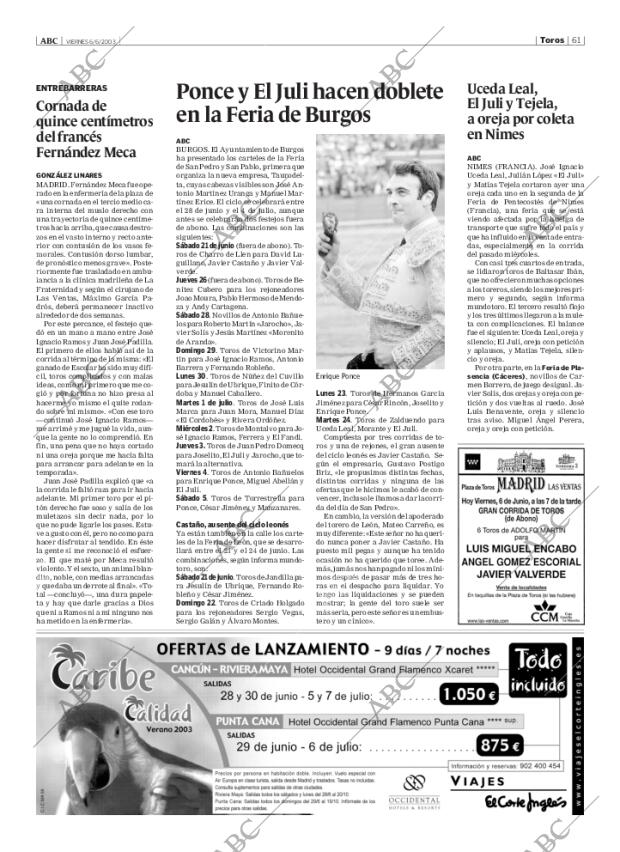 ABC MADRID 06-06-2003 página 61