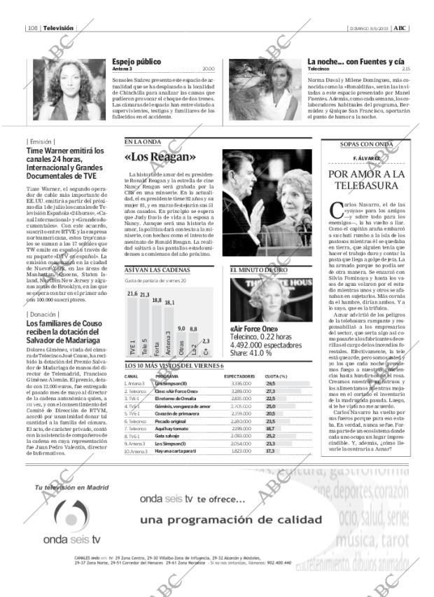 ABC MADRID 08-06-2003 página 108