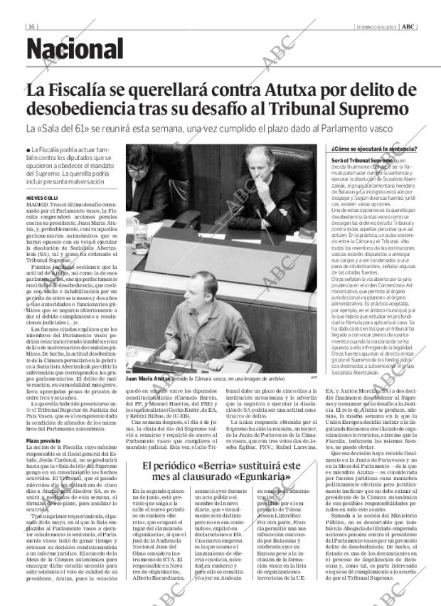 ABC MADRID 08-06-2003 página 16