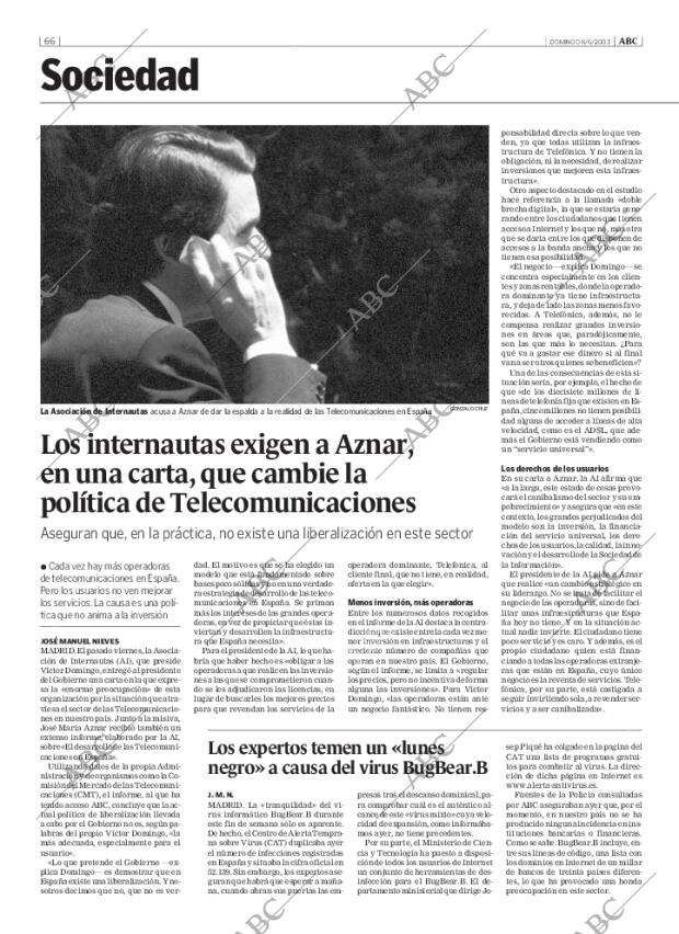 ABC MADRID 08-06-2003 página 66