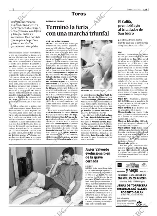 ABC MADRID 08-06-2003 página 77