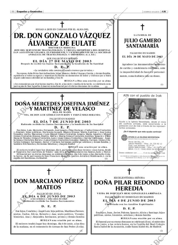 ABC MADRID 08-06-2003 página 86