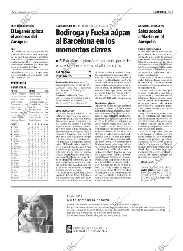 ABC MADRID 08-06-2003 página 99
