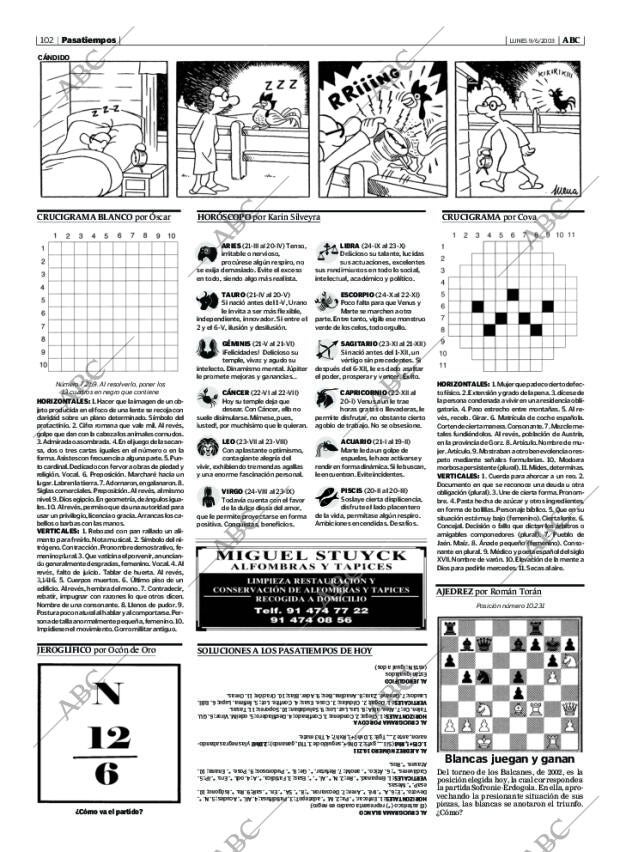 ABC MADRID 09-06-2003 página 102