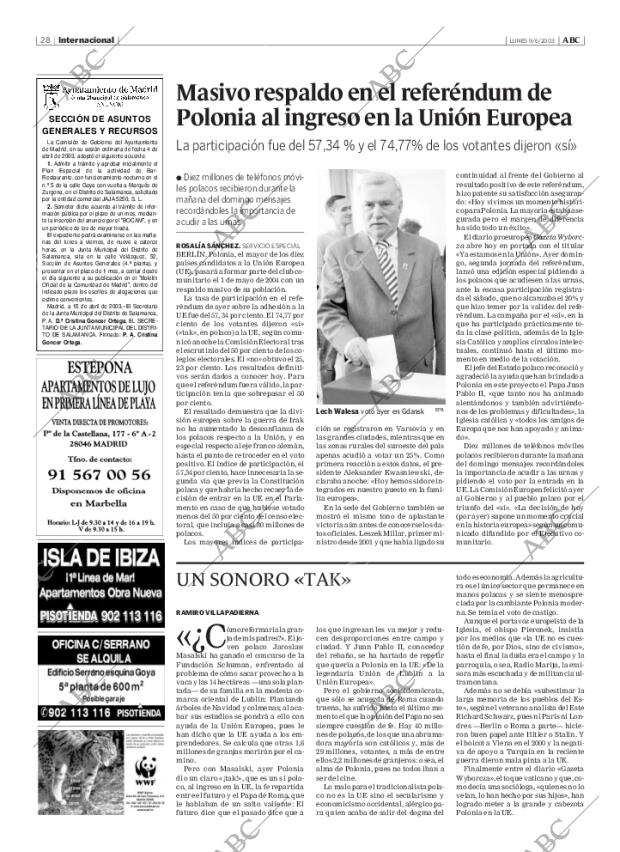 ABC MADRID 09-06-2003 página 28