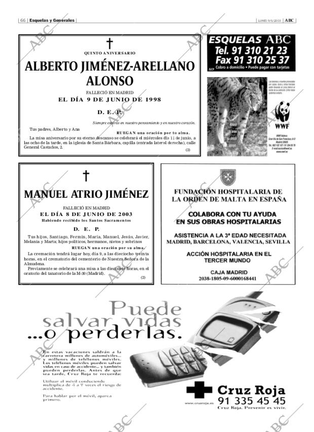 ABC MADRID 09-06-2003 página 66