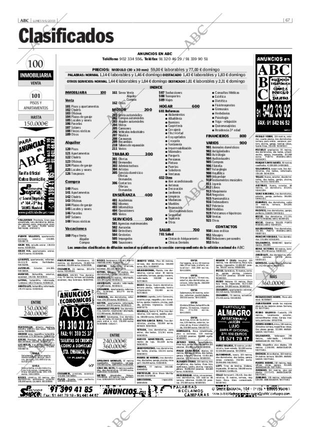 ABC MADRID 09-06-2003 página 67