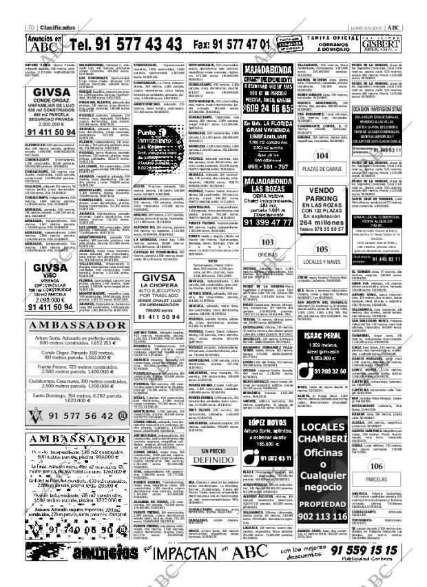 ABC MADRID 09-06-2003 página 70