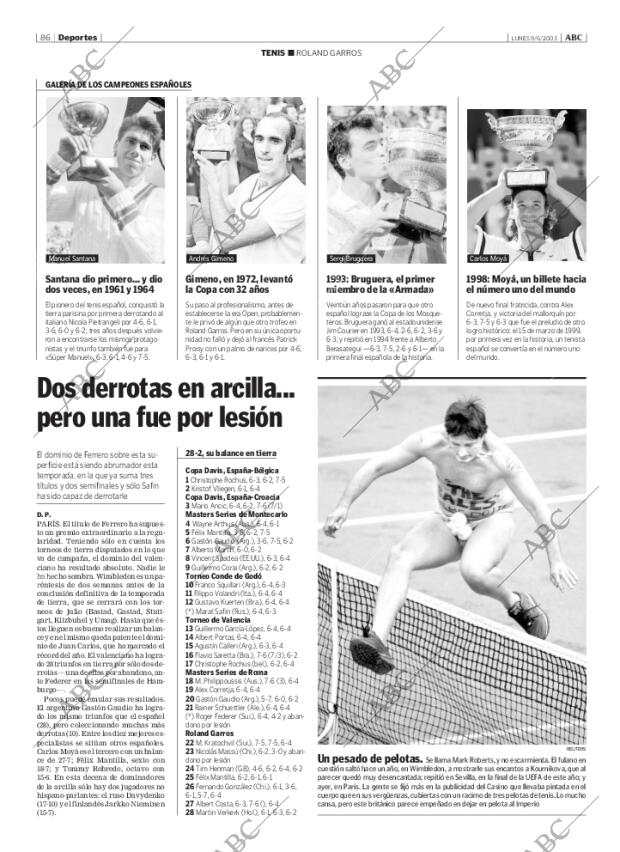 ABC MADRID 09-06-2003 página 86