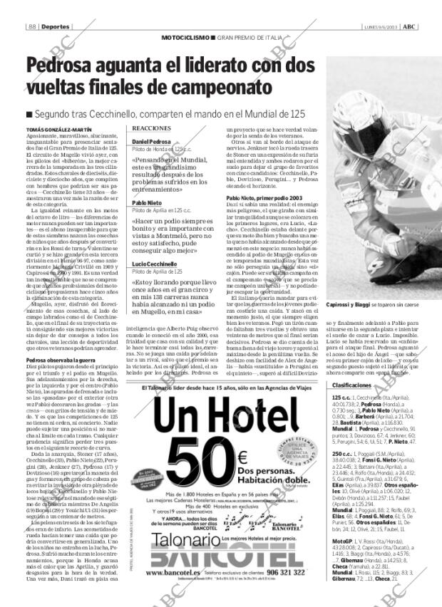 ABC MADRID 09-06-2003 página 88
