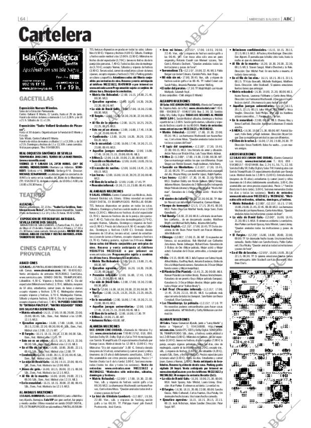 ABC SEVILLA 11-06-2003 página 64