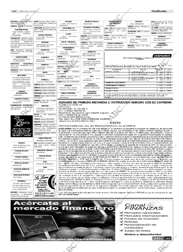 ABC SEVILLA 11-06-2003 página 77