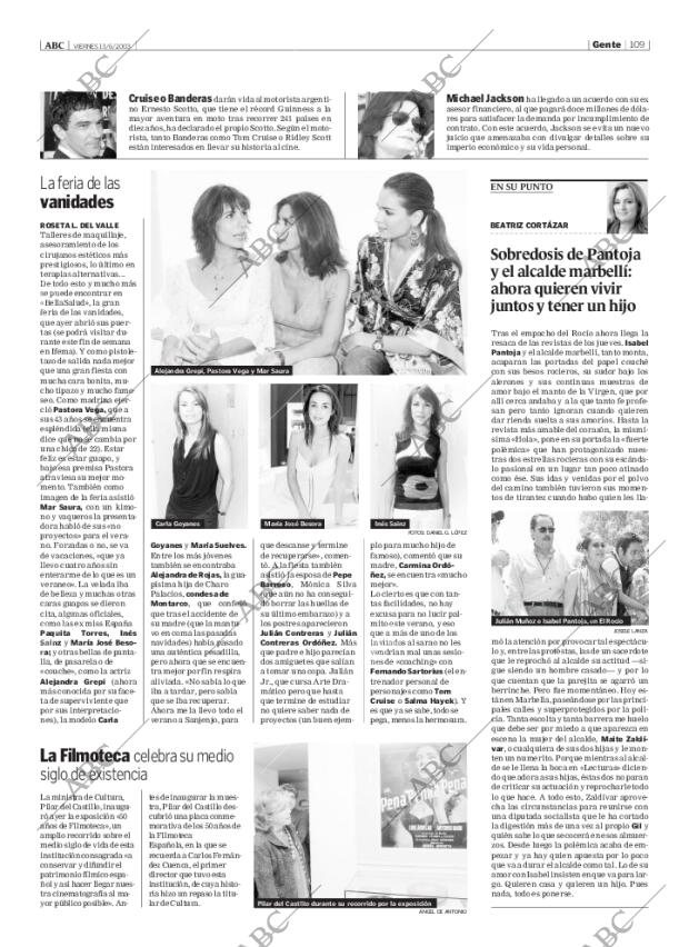 ABC MADRID 13-06-2003 página 109