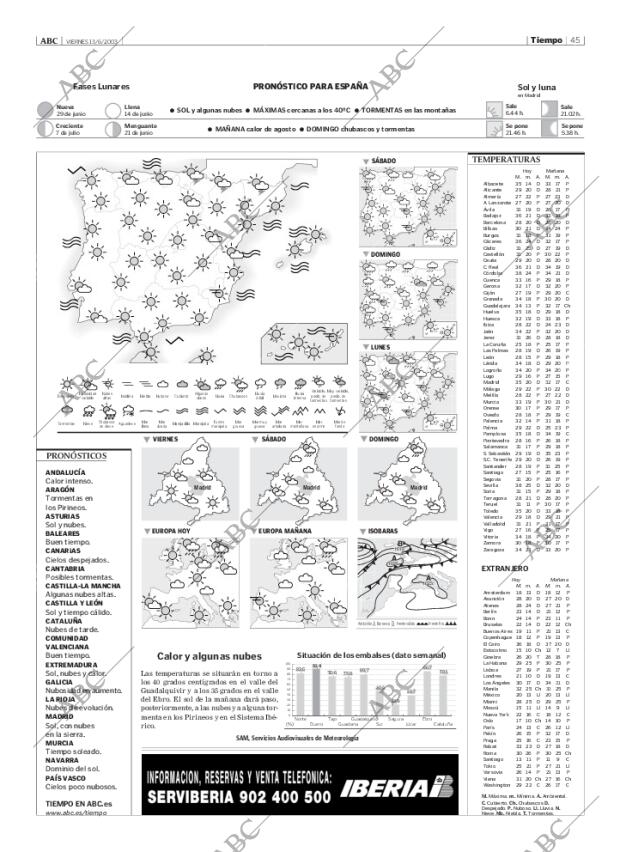 ABC MADRID 13-06-2003 página 45