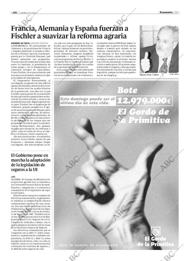 ABC MADRID 13-06-2003 página 93