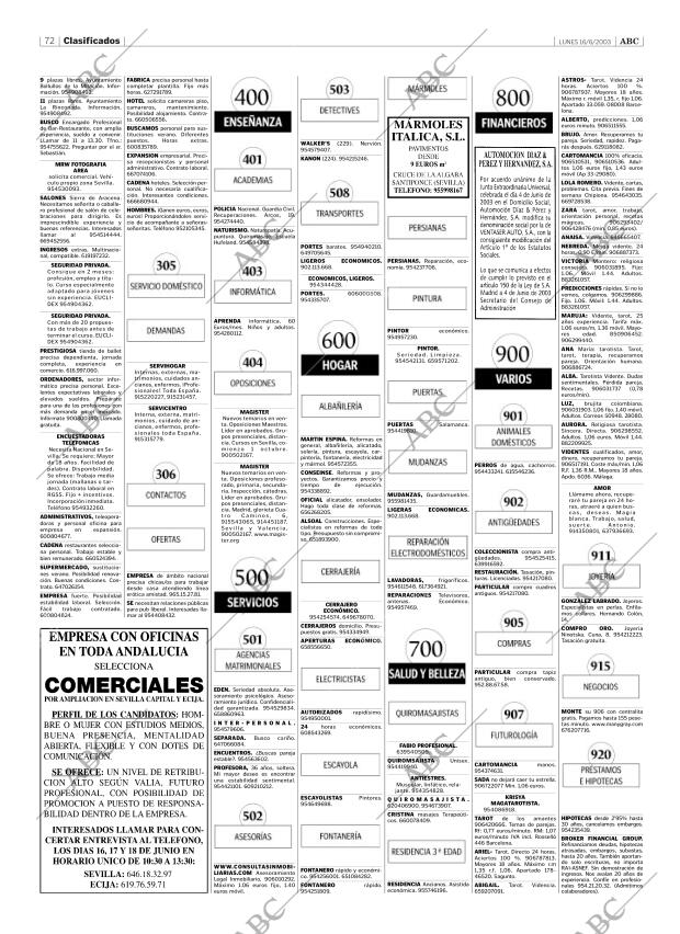 ABC SEVILLA 16-06-2003 página 72