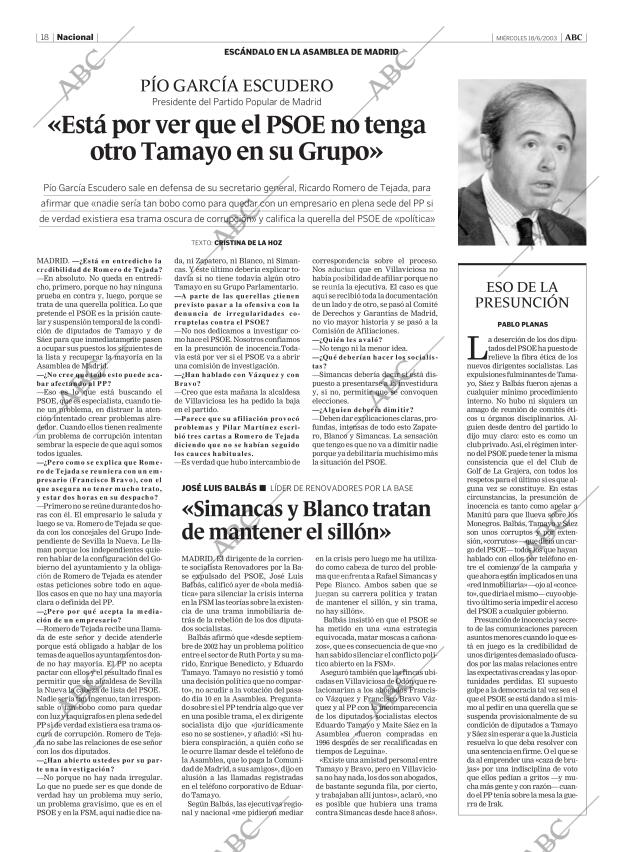 ABC CORDOBA 18-06-2003 página 18