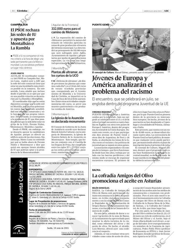 ABC CORDOBA 18-06-2003 página 44