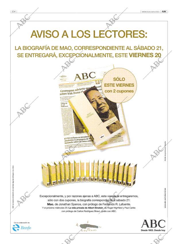 ABC MADRID 18-06-2003 página 104