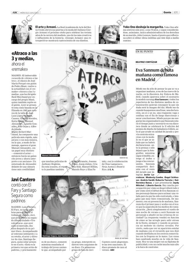 ABC MADRID 18-06-2003 página 105