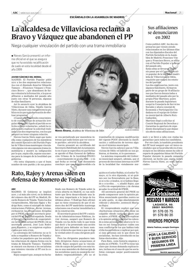 ABC MADRID 18-06-2003 página 21