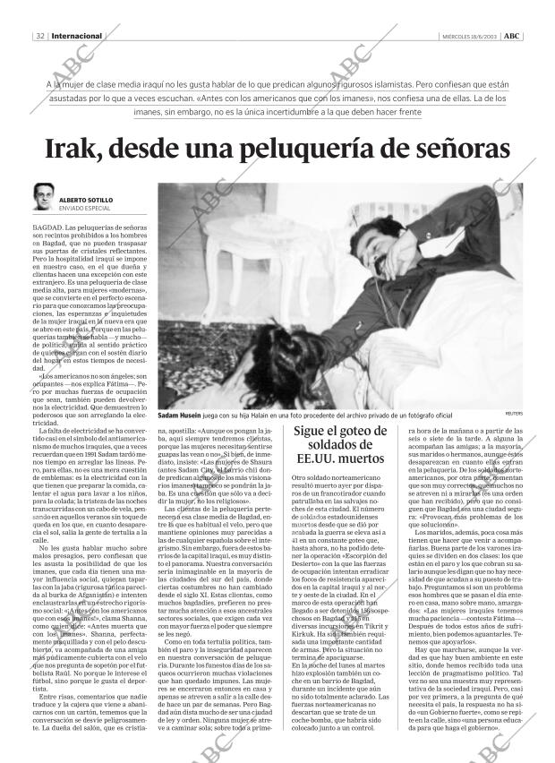 ABC MADRID 18-06-2003 página 32
