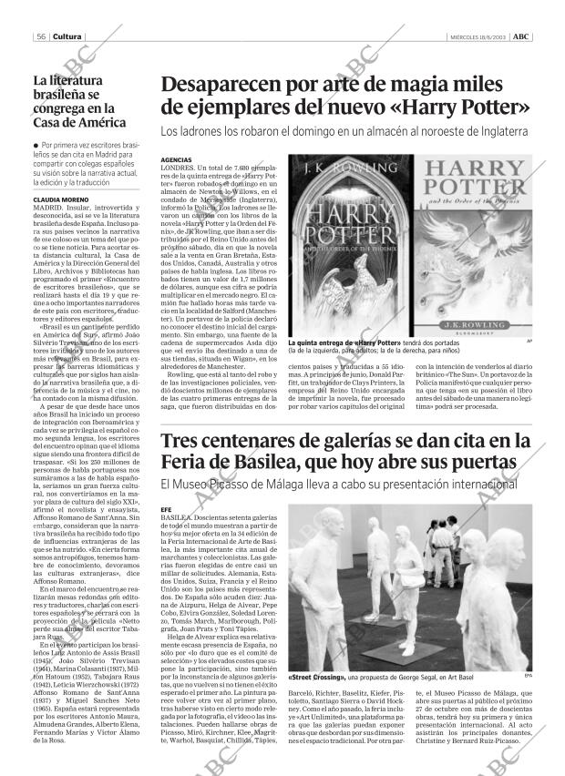 ABC MADRID 18-06-2003 página 56