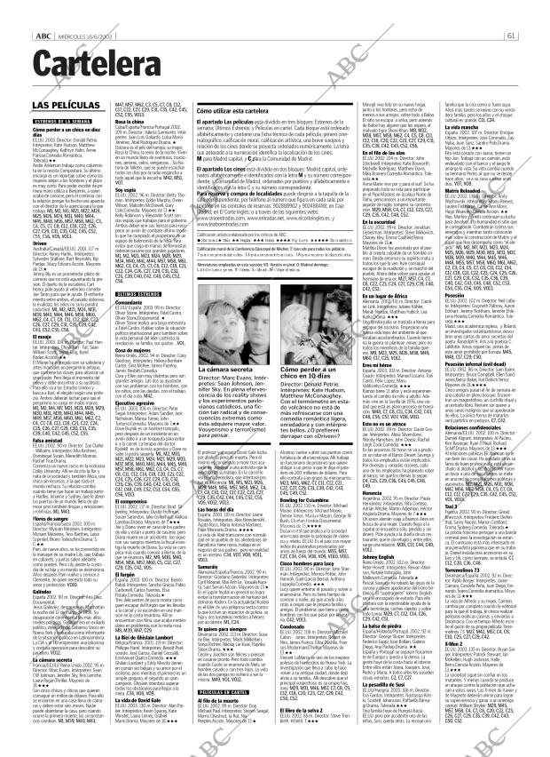 ABC MADRID 18-06-2003 página 61