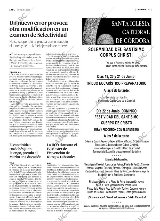 ABC CORDOBA 19-06-2003 página 39