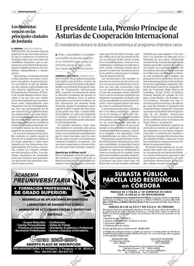 ABC SEVILLA 19-06-2003 página 24