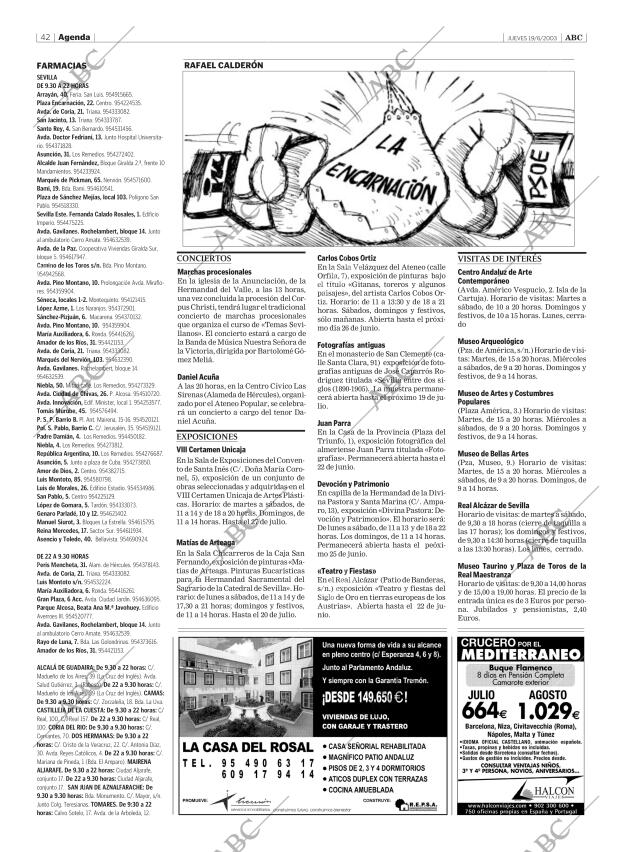 ABC SEVILLA 19-06-2003 página 42