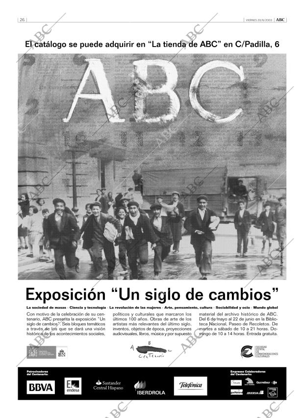 ABC MADRID 20-06-2003 página 26
