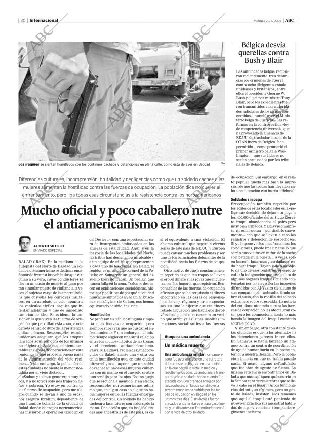 ABC MADRID 20-06-2003 página 30