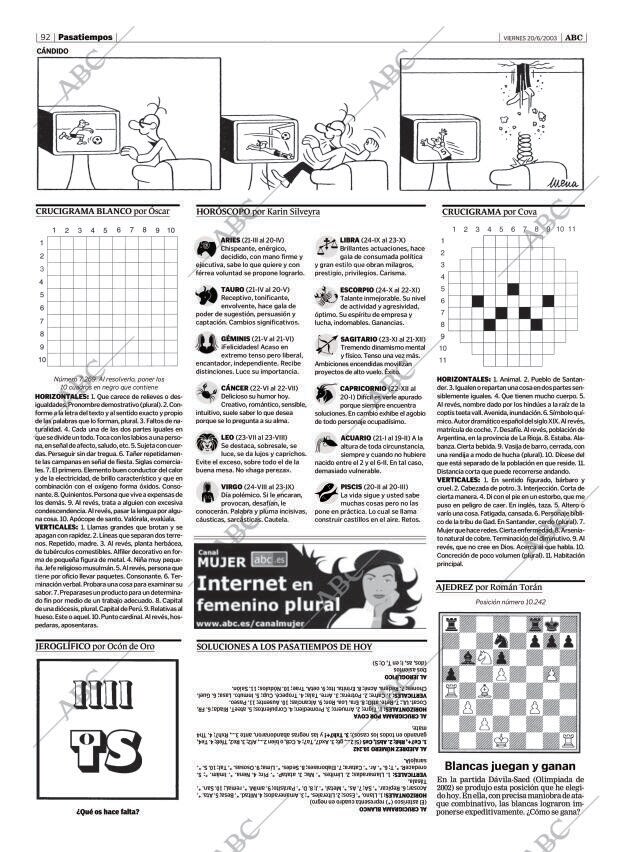 ABC SEVILLA 20-06-2003 página 92