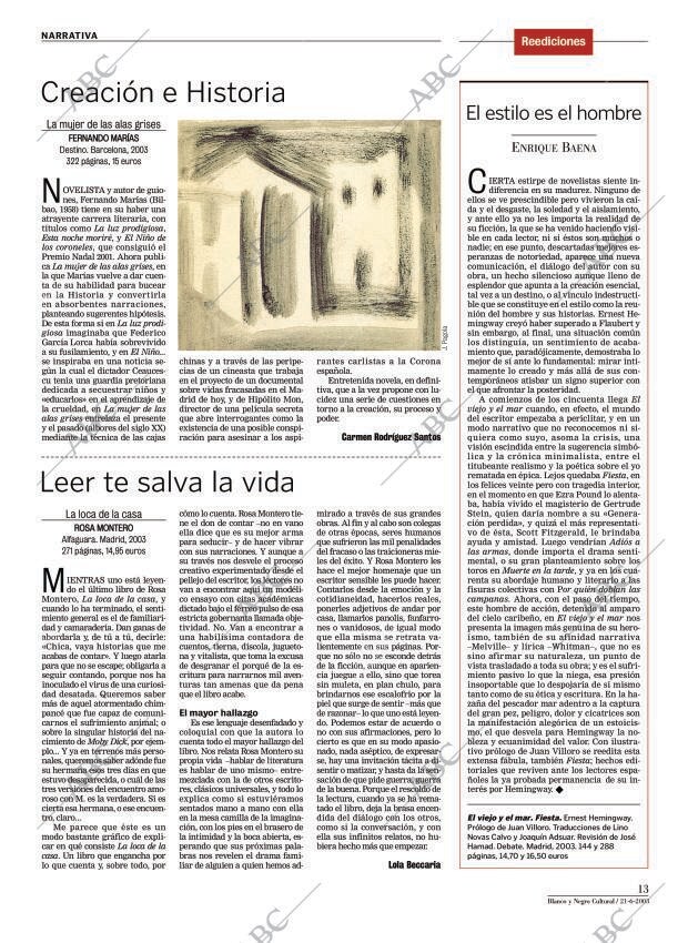 CULTURAL MADRID 21-06-2003 página 13