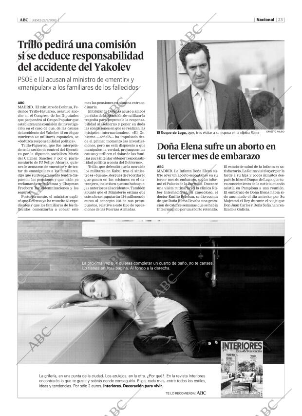 ABC MADRID 26-06-2003 página 23