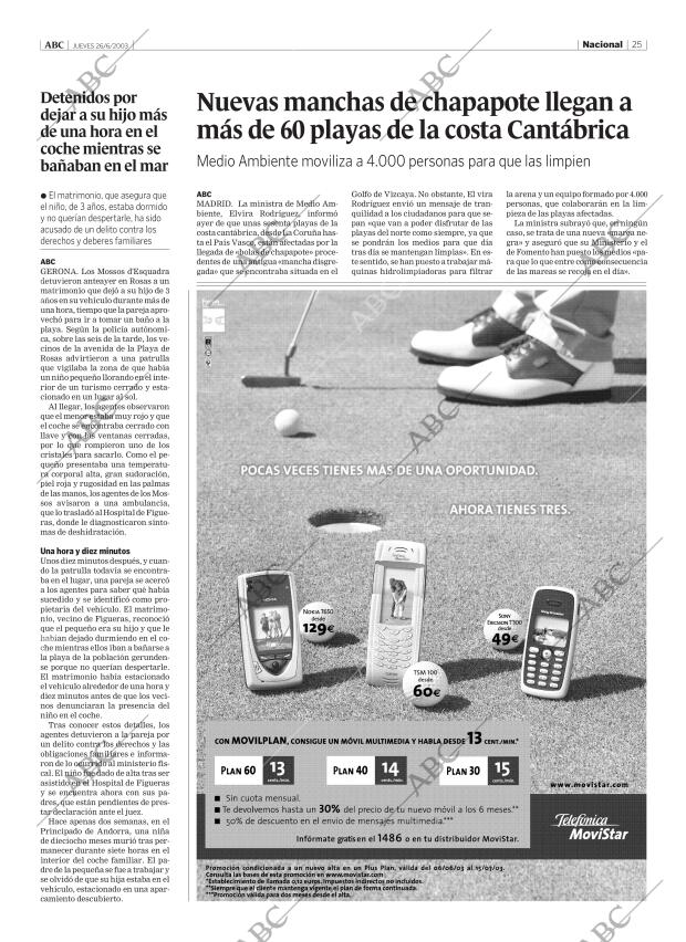 ABC MADRID 26-06-2003 página 25